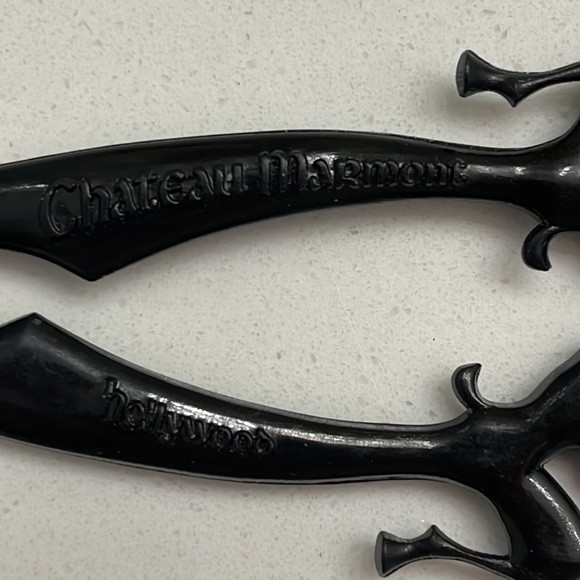 Chateau Marmont Hotel
 slippers and swizzle sticks - Picture 6 of 8